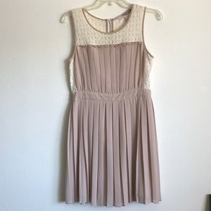 Pleated dress